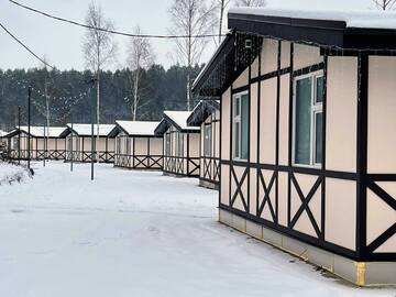 Фото номера Шале стандарт База отдыха Экопарк Бобровый мыс г. Таруса 2